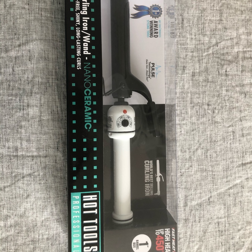 HOT TOOLS 1” Professional Nano Ceramic Iron/ Wand